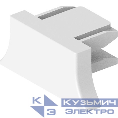 Заглушка LD1011 для шинопровода CAB1003 пластик. бел. FERON 41884