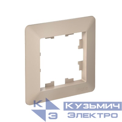 Рамка 1-м AtlasDesign Air песочн./дым. бел. SE ATN221201