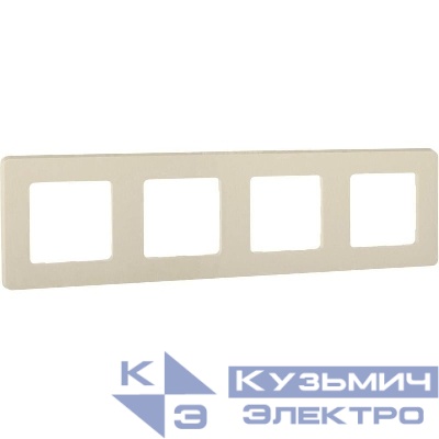 Рамка 4-м СП Inspiria IP20 сл. кость IEK 673961