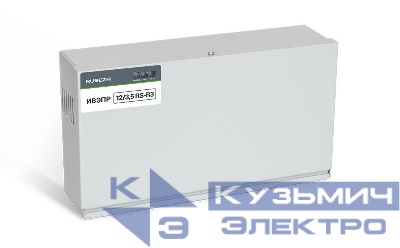 Источник вторичного электропитания резервированный адресный ИВЭПР 12/3.5 RS-R3 2х12 БР Рубеж Rbz-216602