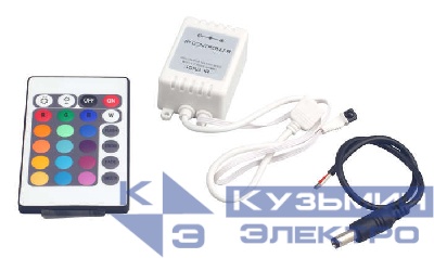 Контроллер RGB ZC-1000RC 12В 3х2А=72Вт (IR) JazzWay 3327385