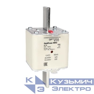 Вставка плавкая OptiFuse NH3-315-gG-УХЛ3 КЭАЗ 374957