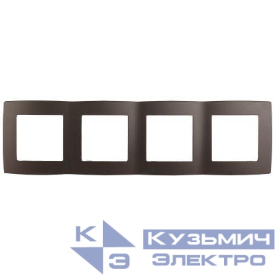 Рамка 4-м 12-5004-13 бронза ЭРА Б0019379