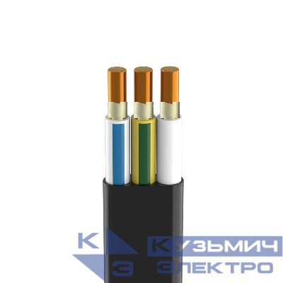 Кабель ВВГ-Пнг(А)-FRLS 3х2.5 ОК (N PE) 0.66кВ (уп.100м) Кабэкс ТХМ00395289