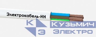 Провод ПВС 4х1.5 380В Б (уп.100м) ЭЛЕКТРОКАБЕЛЬ НН 000010140
