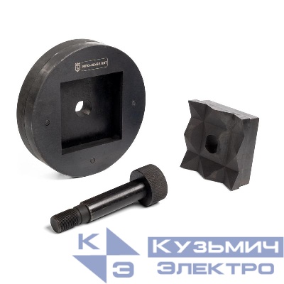 Матрица для пробивки отверстий МПО 92х92 (комплект) КВТ 65656
