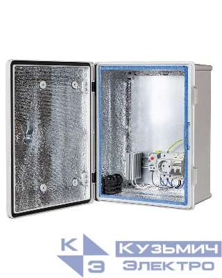 Шкаф монтажный композитный 290х390х190 Пластик-2УТ+ Mastermann 00-01020932