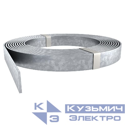 Полоса (проводник плоский) 40х5мм сталь гор. цинк. (бухта 30м) OBO 5019360