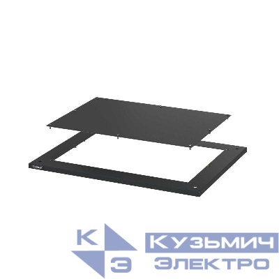 Комплект крыши с фланцем черн. RAL9005 400х600мм DKC R5NKRF46B