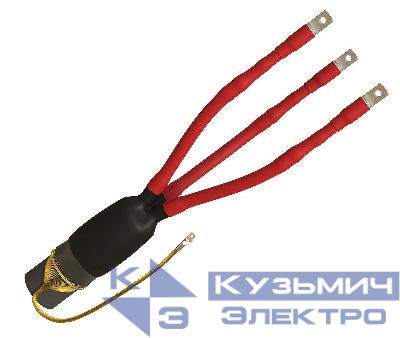 Муфта кабельная концевая внутр. установки 10кВ 3 ПКВТпб-10 (35-50) с наконечн. ЗЭТАРУС zeta21597