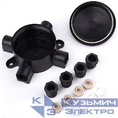 Коробка ответвительная У409-4 У1.5 4 ответвления IP65 Электротехник ET002870