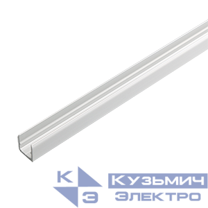 Комплект монтажного накладного профиля 1000х12х16 для ленты NEON 10x20 DOME (уп.2шт) VARTON V4-NS-00.0047.STR-0004