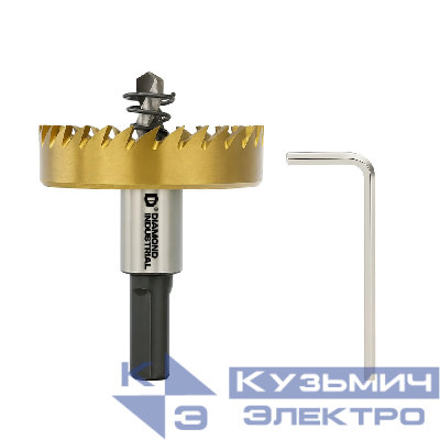 Diamond Industrial Коронка по металлу 50 мм универсальная М2 HSS-TIN Diamond Industrial 0