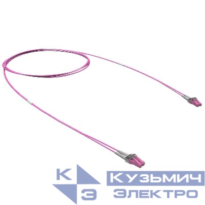 Шнур оптический коммутационный Duplex LC/UPC-LC/UPC 50/125 (OM4) 3м DKC RNPC54DLL3