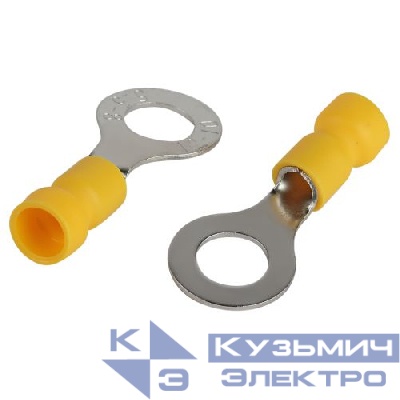 Наконечник кольцевой НКИ 6.0-8 с изолированным фланцем (уп.10шт) Эра Б0063334