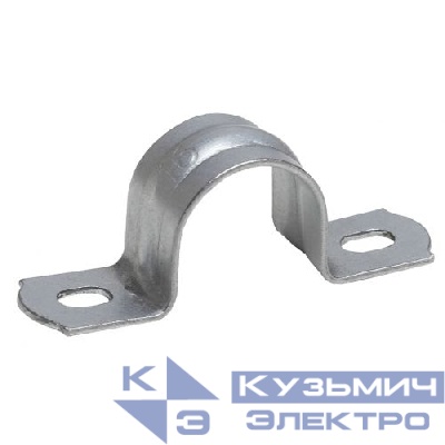 Скоба двухлапковая d19-20мм метал. (уп.100шт) SMD-19-20 Эра Б0036427