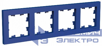 Рамка 4-м AtlasDesign универс. аквамарин SE ATN001104