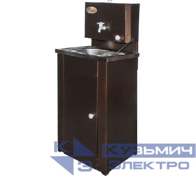 Умывальник дачный КОМФОРТ с подогревом нерж. мойка медь Вихрь 74/4/7