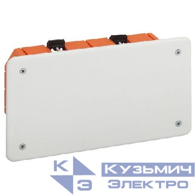 Коробка распаячная KRP 172х96х45мм для полых стен саморез. пласт. лапки крышка IP20 Эра Б0047263