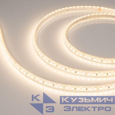 Лента светодиодная RTW-PU-A120-10.5mm 24V Warm 3000К 16.8Вт/м IP68 Wire 2м герметичная (уп.5м) Arlight 029043(3)