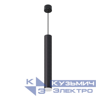 Светильник ML1028 35Вт 230В MR11 D40хH250 потолочн. на подвесе черн. FERON 51397