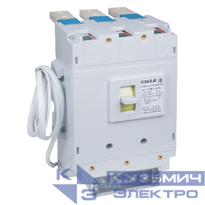 Выключатель автоматический 630А ВА55-41-334710 УХЛ3 690В НР=230В AC/220В DC задн. присоед. КЭАЗ 220440
