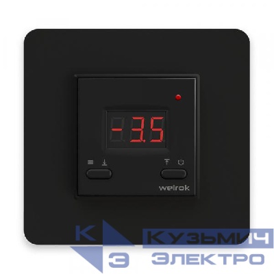 Терморегулятор для систем антиобледенения и снеготаяния kt bk Welrok 4660251140625