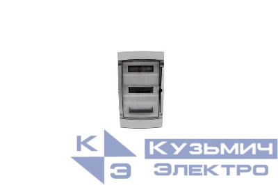Корпус щита распределительного для модульного оборудования 42M IP70 навесной прозр. затемненная дверца Cetinkaya Pano CP3942