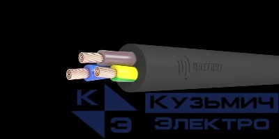 Кабель КГ-ХЛ 3х2.5 (N PE) 220/380-3 (м) Цветлит 00-00142687