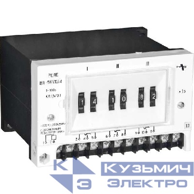Реле времени ВЛ-56 220В 0.1-9.9ч A8011-76911588