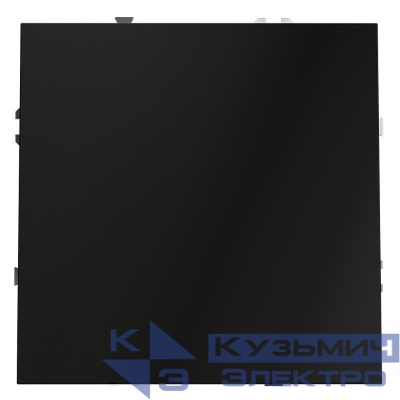 Вывод кабеля СП S70 механизм черн. матов. Voltum VLS080208