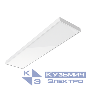 Светильник светодиодный E350 2.0 30Вт 4000К CRI90 IP40 1195х295х50 для образовательных учреждений встраив./накладной рассеив. опал VARTON V1-E0-00350-01OP0-4003040