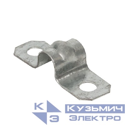 Скоба крепежная двухлапковая d10-11мм метал. (уп.10шт) PROxima EKF sm-2-10-11-r
