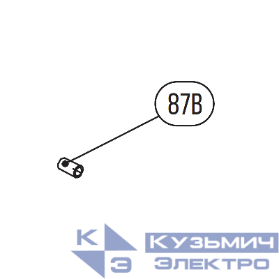 Запчасть №87B для HGSR. Втулка