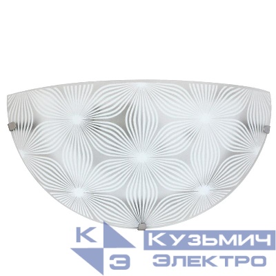 Светильник НББ 21-60 М19 "Васильки" 300/2 матов. бел./клипсы штамп метал. (инд. упак.) Элетех 1005209261