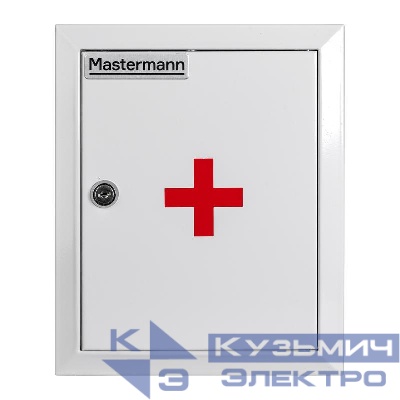 Шкаф аптечный навесной 220х270х140мм IP31 Mastermann 00-00015178