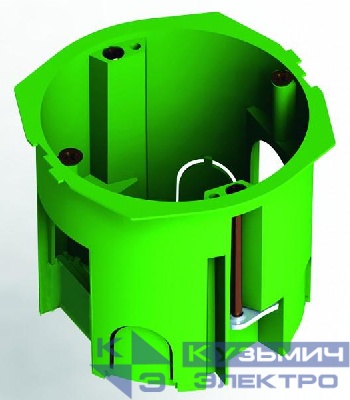 Коробка установочная СП 68х60мм IP30 для гипсокартон. с метал. лапками HEGEL КУ1205