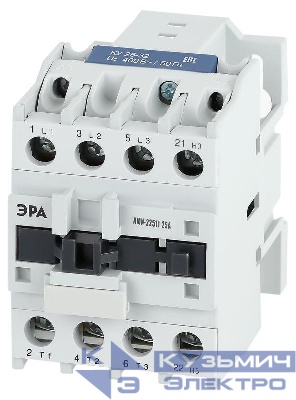 Контактор PRO KKM21-025-400-01-E КМИ-22511 25А 400В/АС3 1НЗ Эра Б0050438