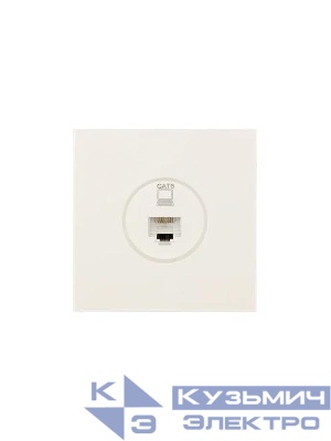 Розетка компьютерная 1-мест. СП ZIMA IP20 слон. кость LEZARD 704-9088-140