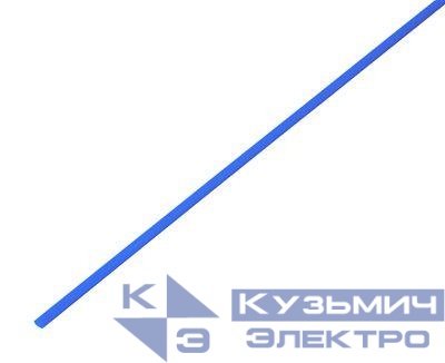 Трубка термоусадочная ТУТ нг 1.0/0.5 син. 1м Rexant 20-1005