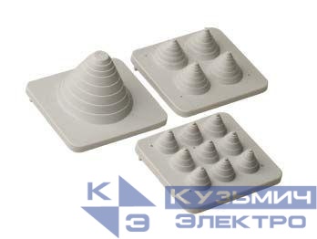 Ввод кабельный 4х21мм (уп.20шт) DKC R5MP04