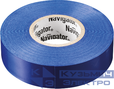 Изолента ПВХ 15мм (рул.10м) син. NIT-B15-10/B Navigator 71233