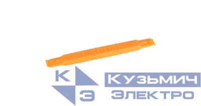 Инструмент для установки/извлечения квадратных гаек в вертикальные 19дюйм направляющие двусторонний пластик оранж. NIKOMAX NMC-NUT-INJ-OR