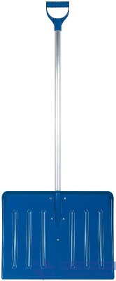 Лопата для уборки снега большая Профи 550х420х1350мм алюм. черенок; поликарбонат. FIT 68119