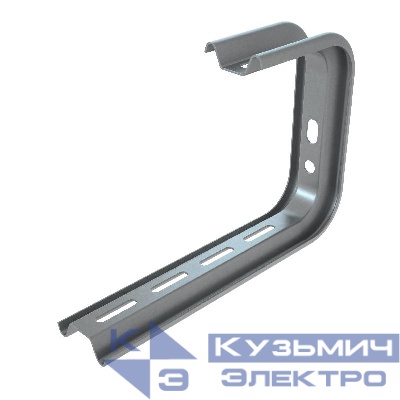 Подвес для лотка С-образ. усиленный 100мм SPVU100 INOX304 сталь КМ LO8280