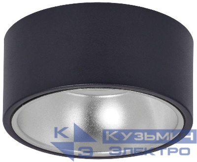 Светильник 4017 GX53 потолочный накладной черн./хром IEK LT-UPB0-4017-GX53-1-K56