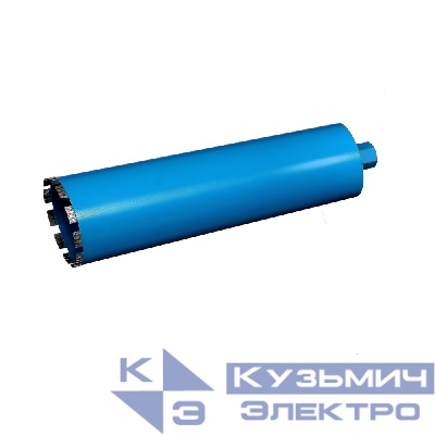 Diamond Industrial Коронка для алмазного бурения 132 х 450 мм LASER 1 1/4"UNC Diamond Industrial