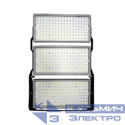 Прожектор светодиодный LL-933 750Вт 6400К IP65 AC 175-265В/50Гц 2835SMD 3х60град. черн. FERON 48974