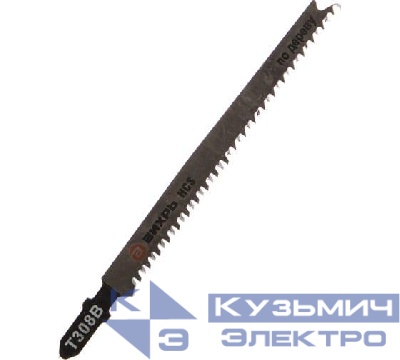 Пилки для лобзика Т308В по дереву ламинату чистый рез 116х90мм (уп.2шт) Вихрь 73/10/5/10