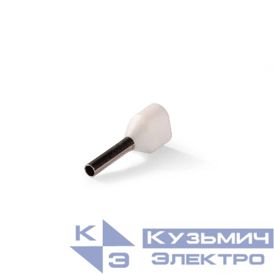 Наконечник штыревой втулочный изолированный НШВИ(2) 0.5-8 ЕВРО бел. КВТ 103243